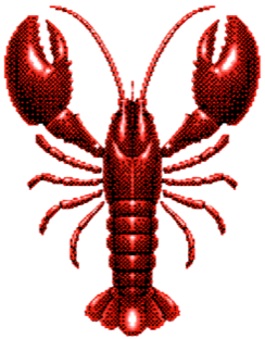 Dithered Lobster 3301 emblem